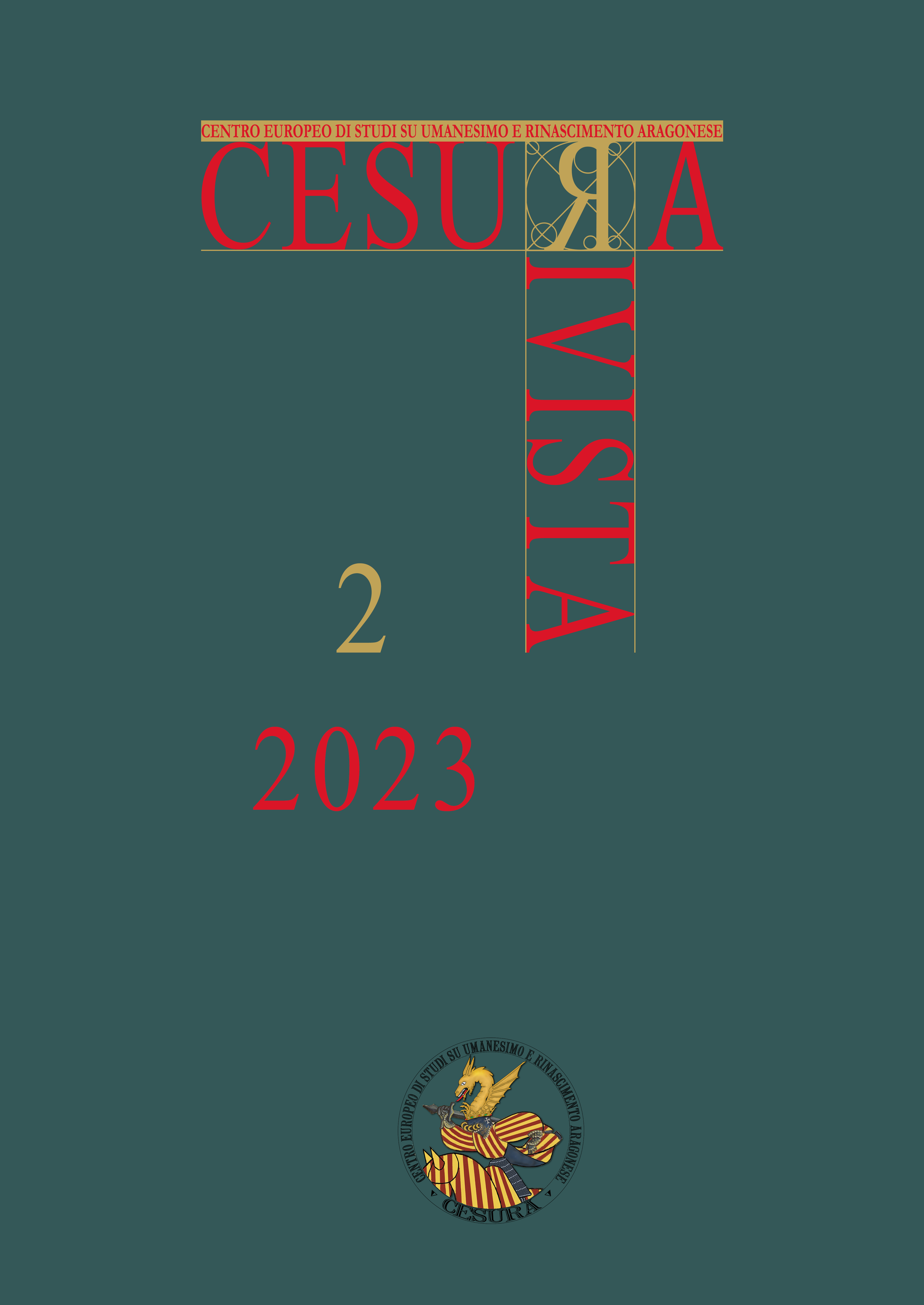 Cover CESURA - Rivista, 1/1 (2023)